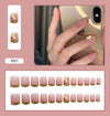 12 Sizes-24 Pcs Press On Nails Z021
