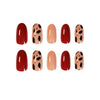 12 Sizes-24 Pcs Press On Nails JP927