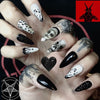 12 Sizes-24 Pcs Press On Nails JP944