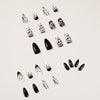 12 Sizes-24 Pcs Press On Nails JP944