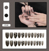 12 Sizes-24 Pcs Press On Nails R121