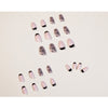 12 Sizes-24 Pcs Press On Nails JP928