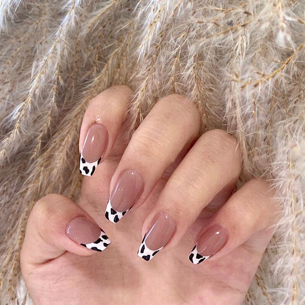 12 Sizes-24 Pcs Press On Nails JP977