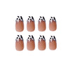 12 Sizes-24 Pcs Press On Nails JP977