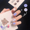 12 Sizes-24 Pcs Press On Nails JP980
