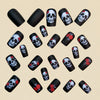 12 Sizes-24 Pcs Press On Nails y1204