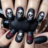 12 Sizes-24 Pcs Press On Nails y1204