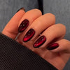 12 Sizes-24 Pcs Press On Nails 1264 1275