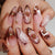 12 Sizes-24 Pcs Press On Nails1XB1-13602