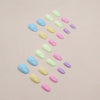 12 Sizes-24 Pcs Press On Nails W1158