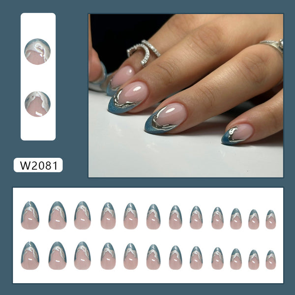 12 Sizes-24 PcsPress On Nails W2081