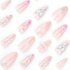 12 Sizes-24 Pcs Press On Nails JP3626