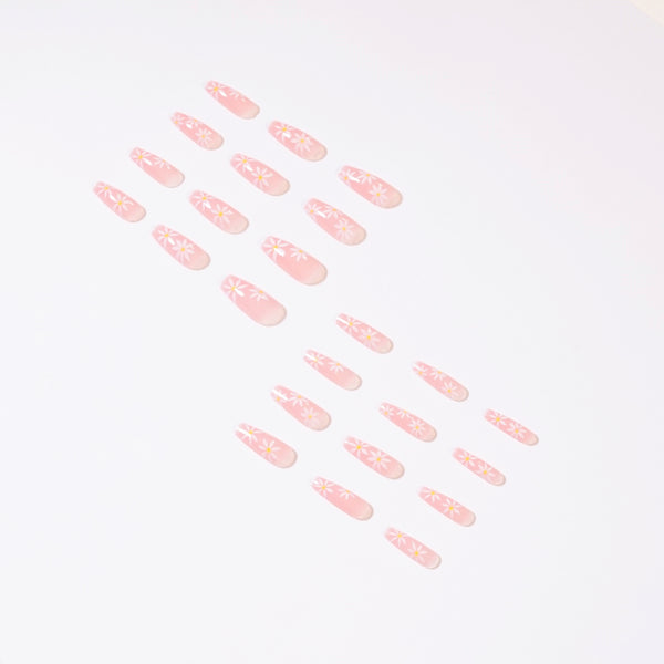12 Sizes-24 Pcs Press On Nails JP1149