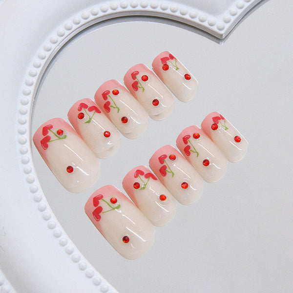 12 Sizes-24 Pcs Press On Nails Z1157