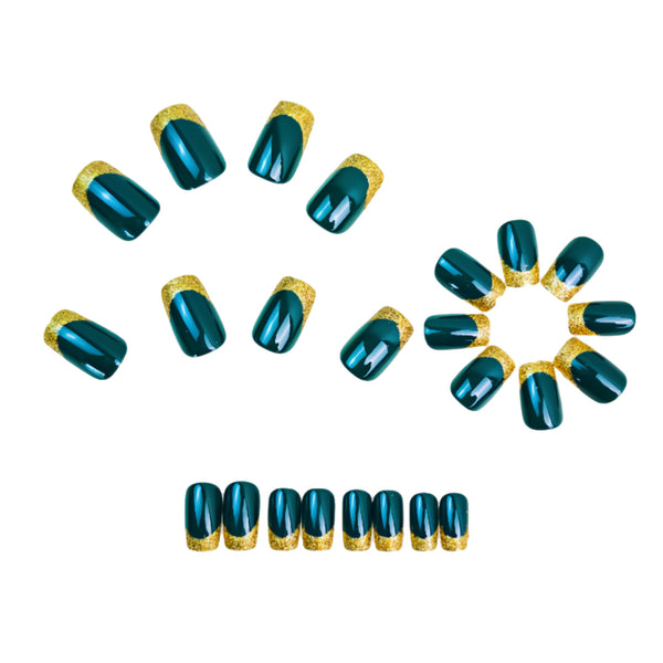 12 Sizes-24 Pcs Press On Nails Y1792
