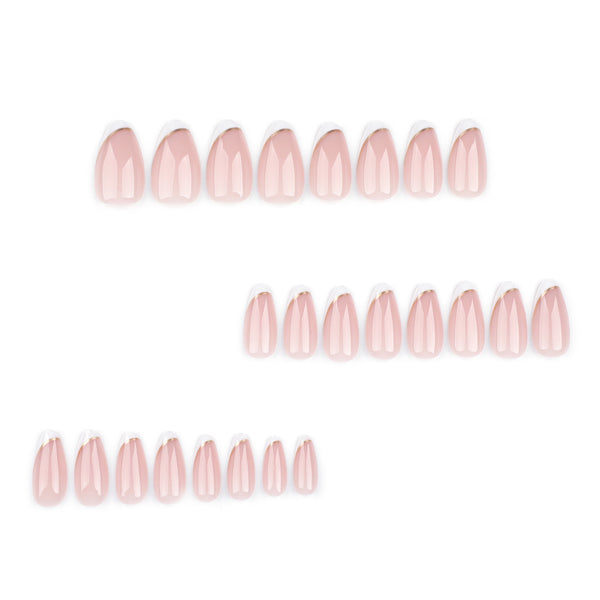 12 Sizes-24 Pcs Press On Nails JP3438