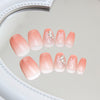 12 Sizes-24 Pcs Press On Nails Z844