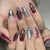 12 Sizes-24 Pcs Press On Nails Z969