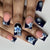 12 Sizes-24 Pcs Press On Nails C1180