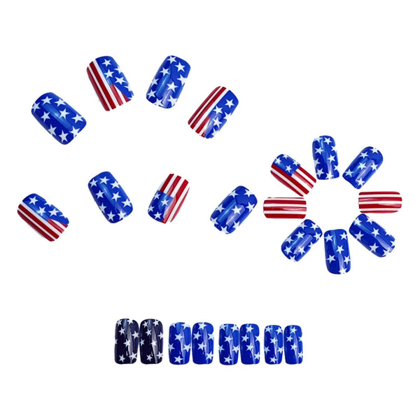 12 Sizes-24 Pcs Press On Nails Y1982