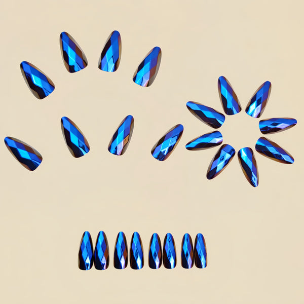 12 Sizes-24 Pcs Press On Nails Y1330