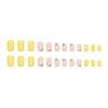 12 Sizes-24 Pcs Press On Nails W1100