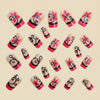 12 Sizes-24 Pcs Press On Nails Y1134