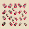 12 Sizes-24 Pcs Press On Nails Y1134