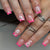 12 Sizes-24 Pcs Press On Nails C1330