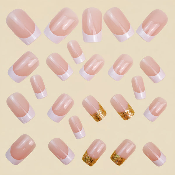 12 Sizes-24 Pcs Press On Nails Y1398-2
