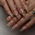 12 Sizes-24 Pcs Press On Nails JP3484