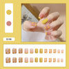 12 Sizes-24 Pcs Press On Nails R161