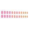 12 Sizes-24 Pcs Press On Nails W1261