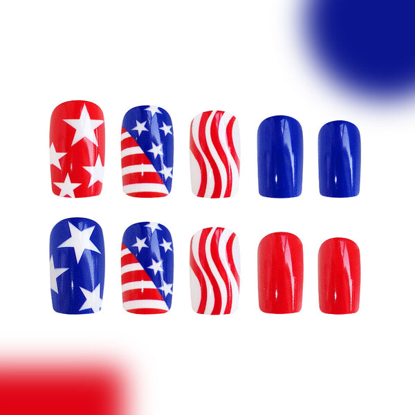 12 Sizes-24 Pcs Press On Nails C859