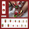 12 Sizes-24 Pcs Press On Nails W1875