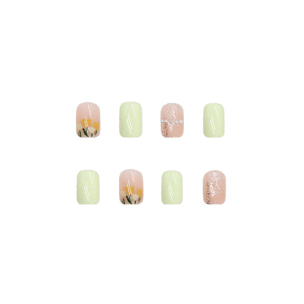 12 Sizes-24 Pcs Press On Nails Z285