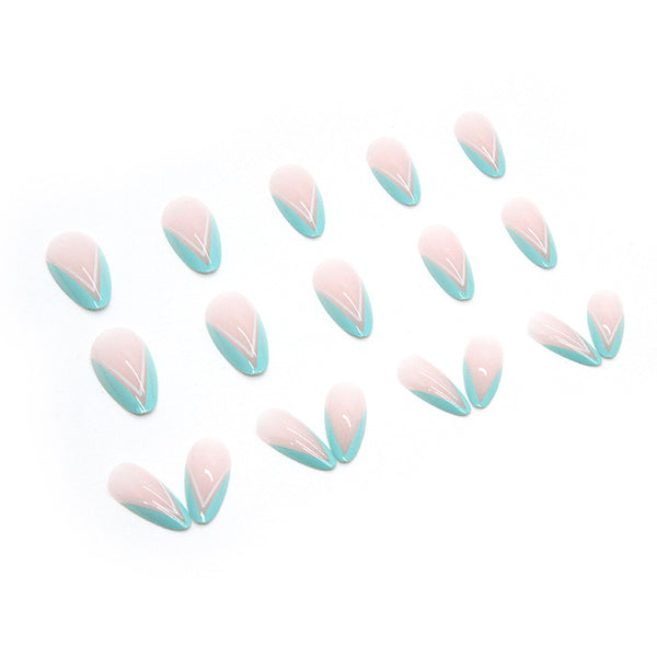 12 Sizes-24 Pcs Press On Nails W200