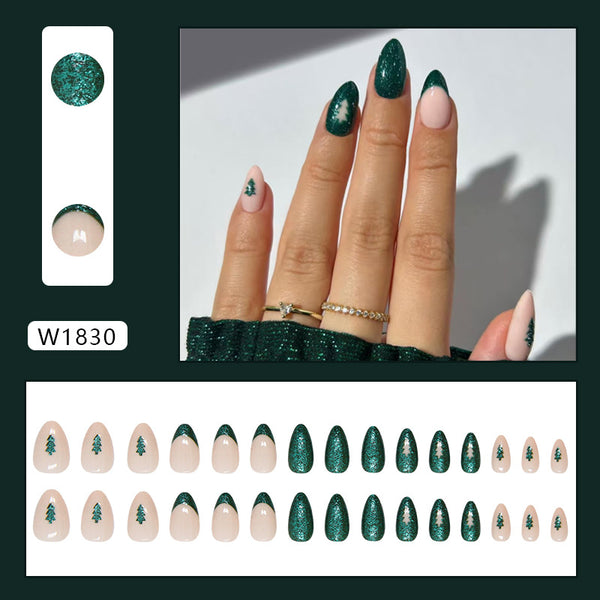 30 Pcs Press On Nails W1830