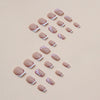 12 Sizes-24 Pcs Press On Nails W564