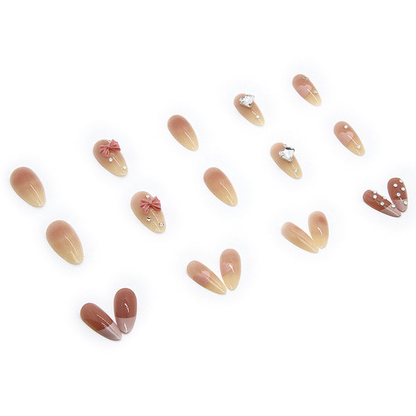 12 Sizes-24 Pcs Press On Nails Z281