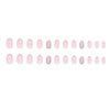 12 Sizes-24 Pcs Press On Nails W495
