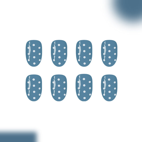 12 Sizes-24 Pcs Press On Nails C1699
