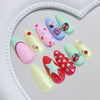 12 Sizes-24 Pcs Press On Nails Z1177