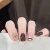 12 Sizes-24 Pcs Press On Nails Z438