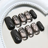 12 Sizes-24 Pcs Press On Nails Z1020