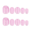12 Sizes-24 Pcs Press On Nails JP3668