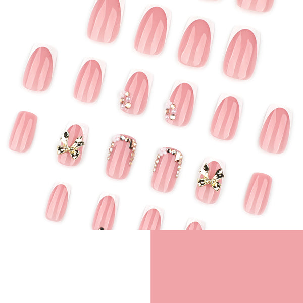 12 Sizes-24 Pcs Press On Nails JP4298