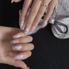 12 Sizes-24 Pcs Press On Nails JP3121