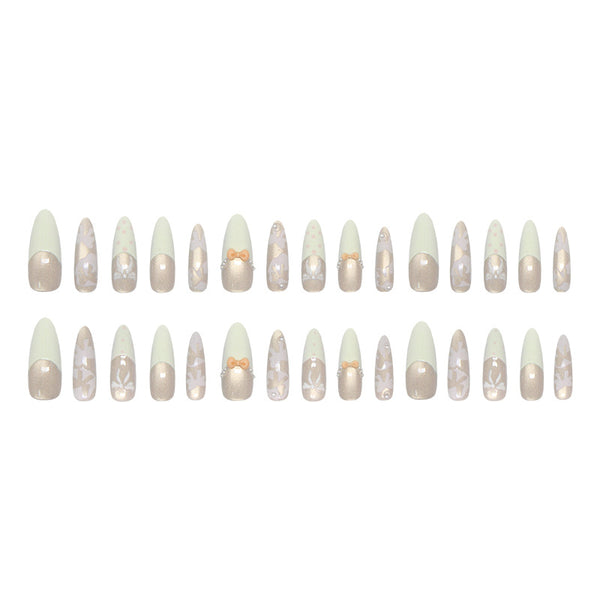 30 Pcs Press On Nails Z1339