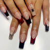 12 Sizes-24 Pcs Press On Nails Y125